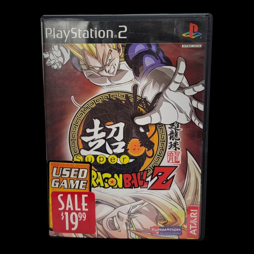 Super Dragon Ball Z Sony PlayStation 2 PS2 Game Atari 2006 Fighting DBZ Rare